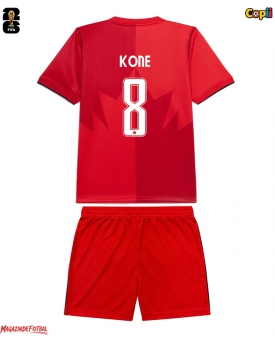 Canada Ismael Kone #8 Echipament de Fotbal Replică Mondial 2026 Copii Acasa (+ Șorturi)